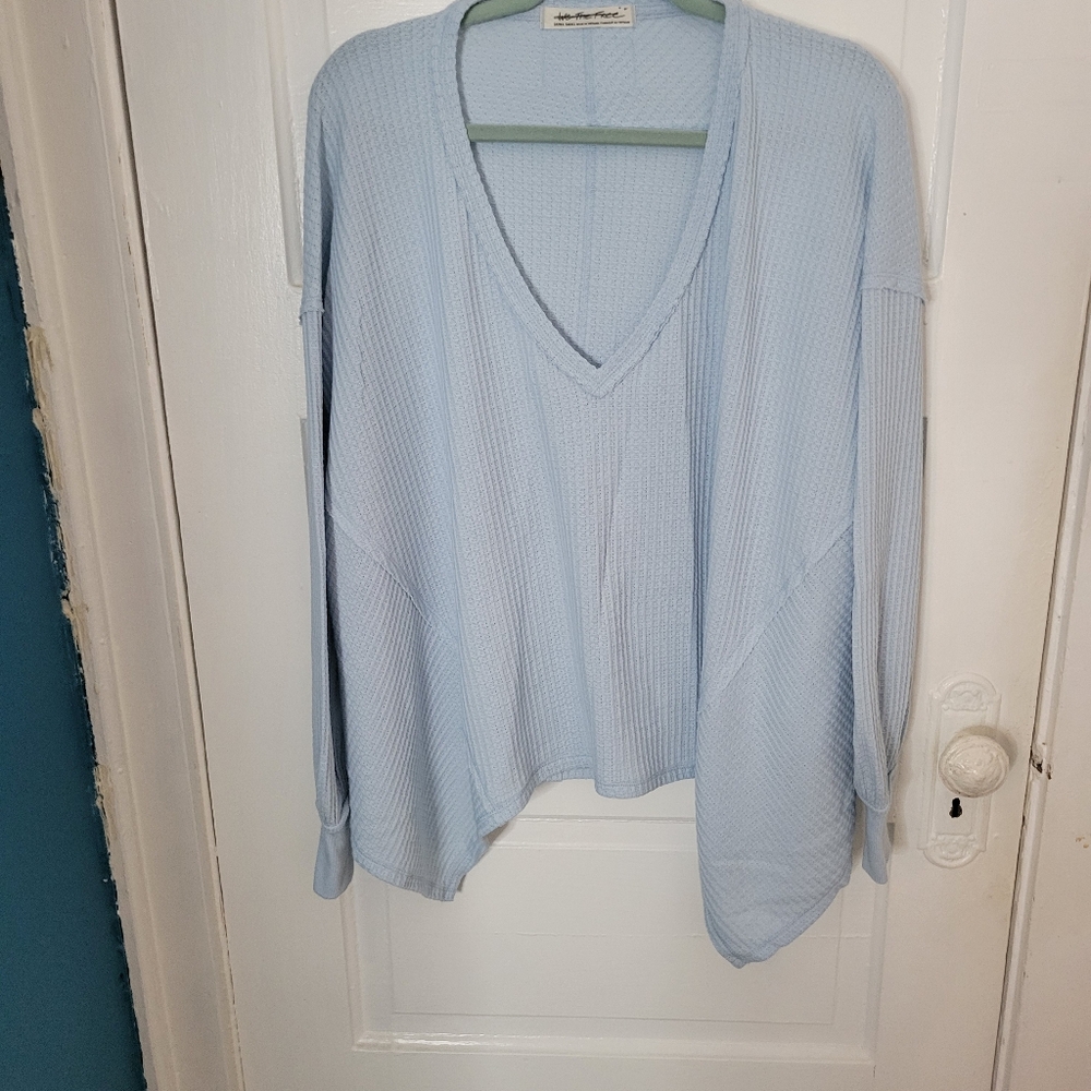 Free people long sleeved top